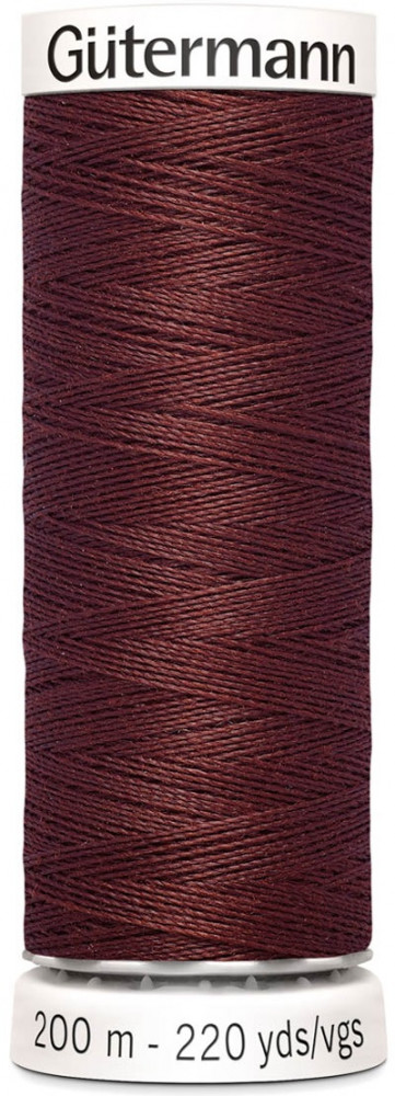 Нить универсальная, цвет красное дерево №174 | Sew All | Gutermann