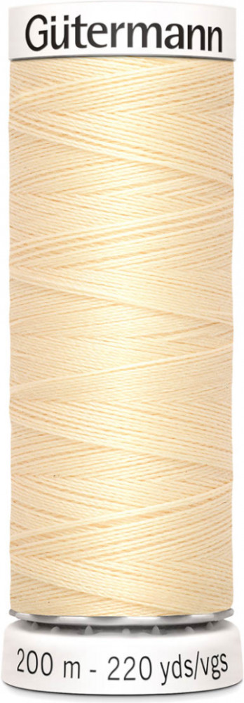 Нить универсальная, цвет светло-кремово-желтый №610 | Sew All | Gutermann