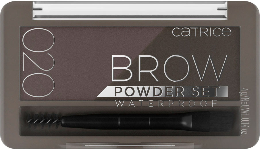 Набор пудры для бровей «Brow Powder Set Waterproof», оттенок 020 Ash brown | Catrice