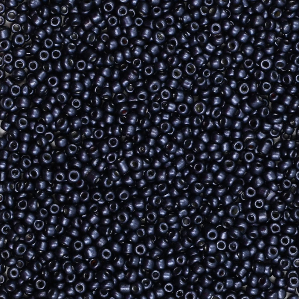 Бисер непрозрачный матовый, цвет 921 синий | Astra&Craft