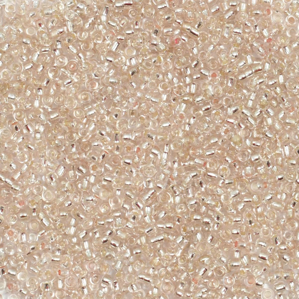 Бисер прозрачный, цвет 1100 белый | Astra&Craft