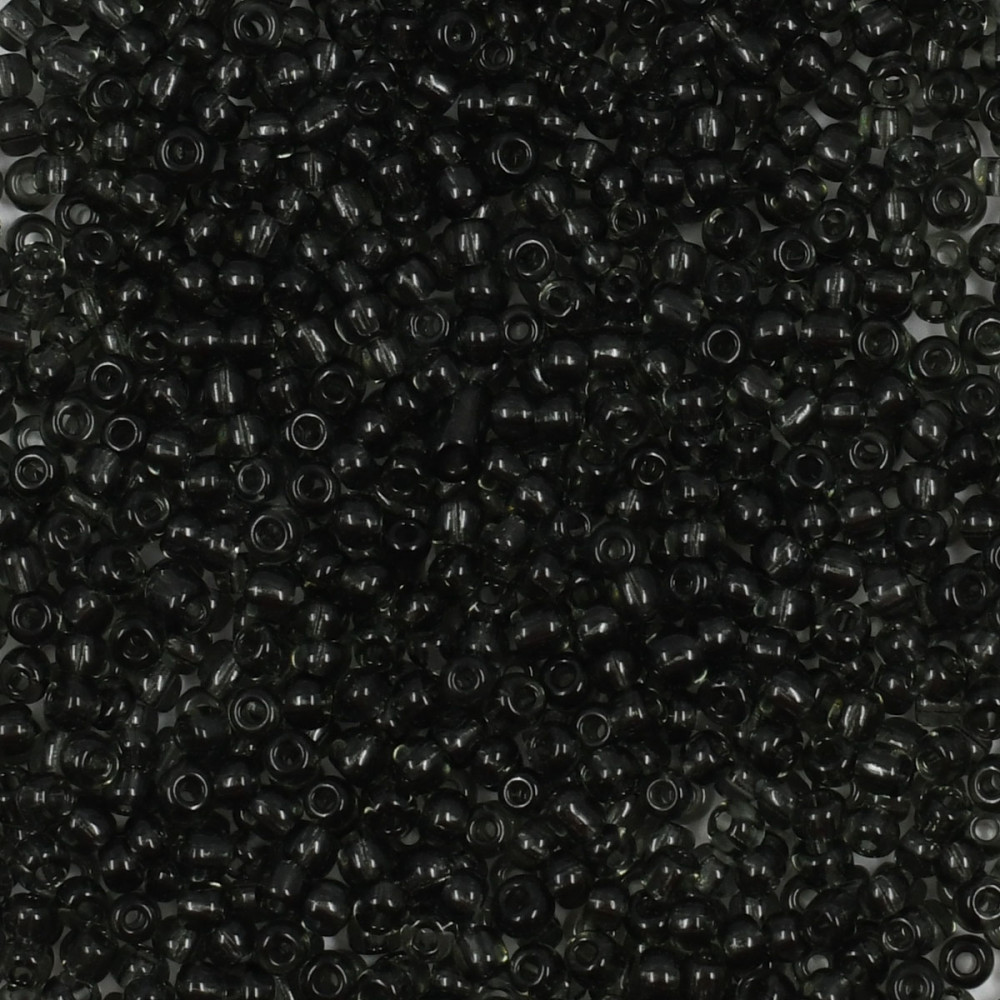 Бисер прозрачный, цвет 12 серый | Astra&Craft