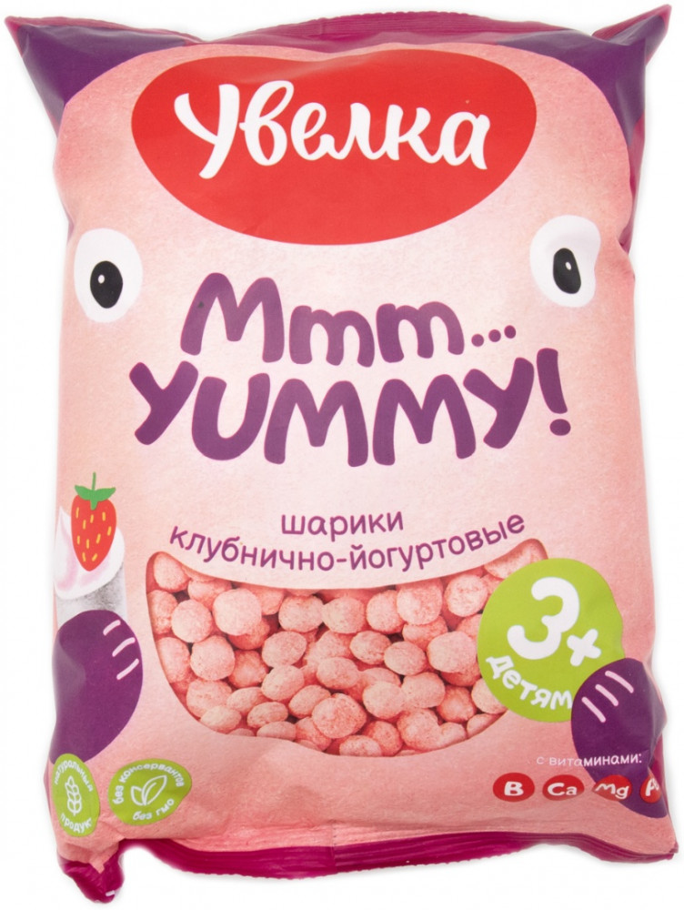 Шарики клубнично-йогуртовые глазированные сахарным сиропом | Увелка