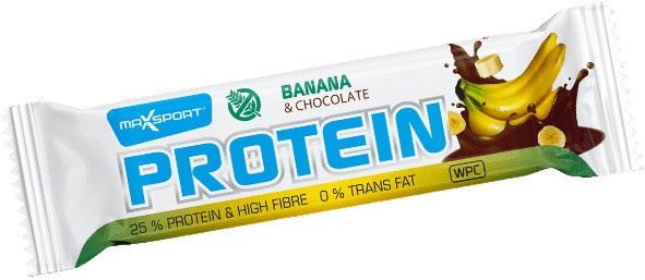 Батончик протеиновый «Банан и шоколад» | Max Sport