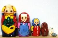 Матрешка Сказка Репка (6 в 1) | RN Toys