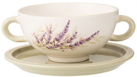 Бульонница с блюдцем «Душа Прованса»