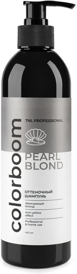 Шампунь оттеночный для нейтрализации желтизны «Pearl Luxury» | Color boom | TNL Professional