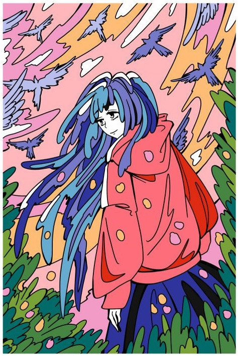 Картина по номерам «Свобода сознания» | Аниме | Lori