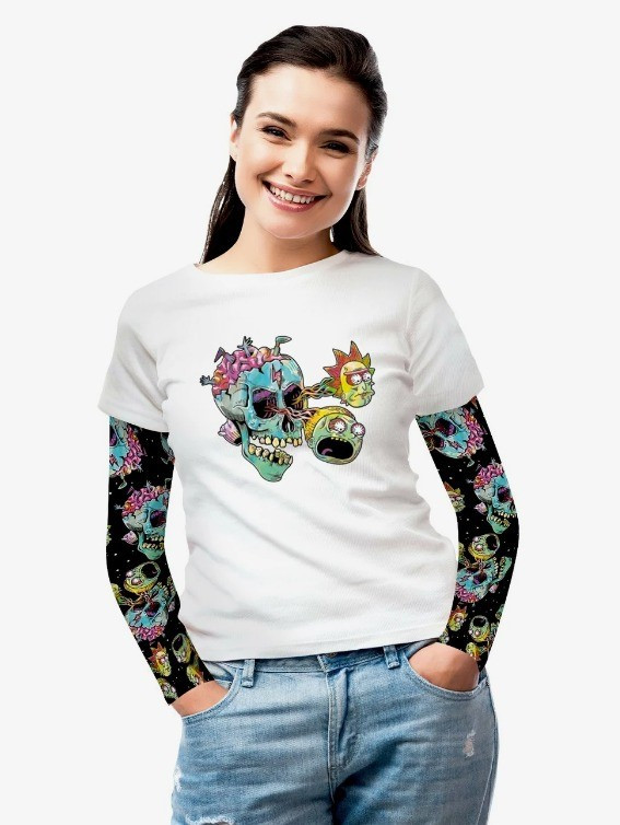 Лонгслив женский | Rick and Morty | PrioritY
