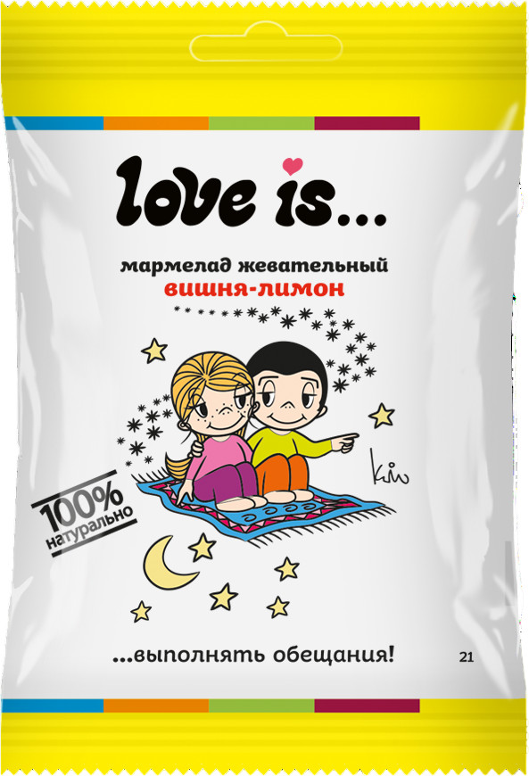Мармелад жевательный со вкусом вишни и лимона «ЖуйМиксик» | Love is