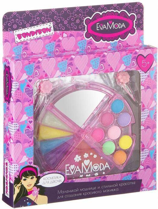 Набор косметики декоративной для девочек | Eva Moda | Bondibon
