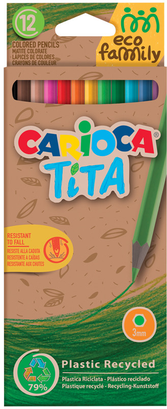 Набор карандашей цветных | Tita | Carioca
