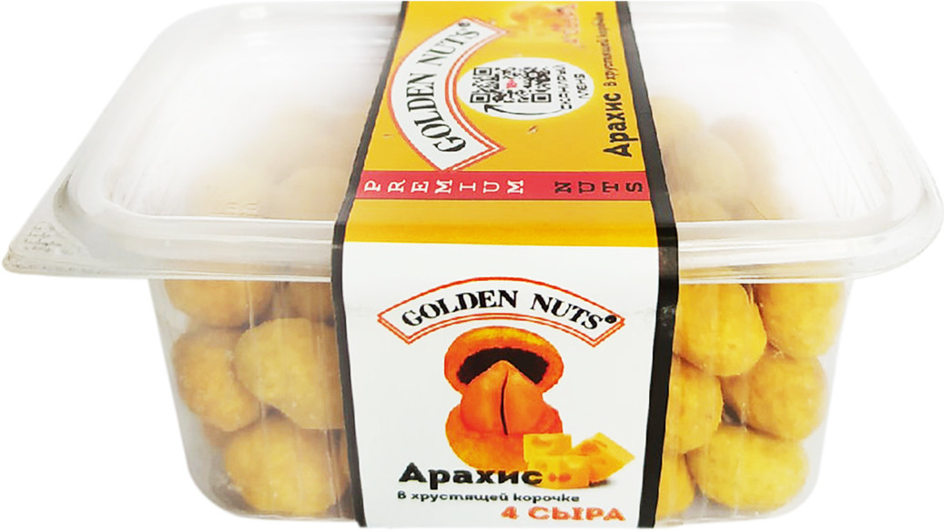 Арахис со вкусом «4 сыра» | Golden Nuts