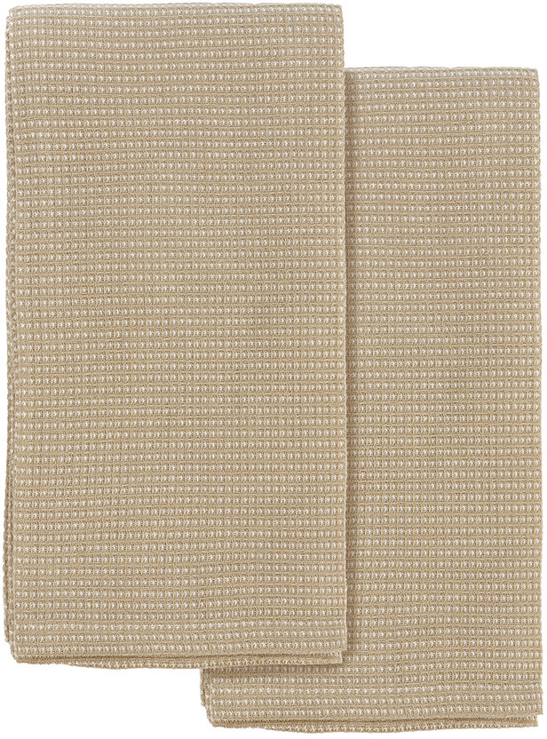 Комплект вафельных кухонных полотенец | Essential | Tkano