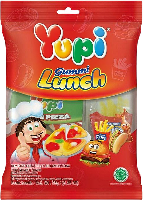 Конфеты жевательные «Gummy Lunch» | Yupi