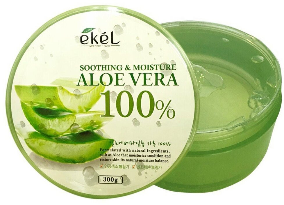 Гель для лица и тела «Soothing & Moisture Aloe Vera» | Ekel