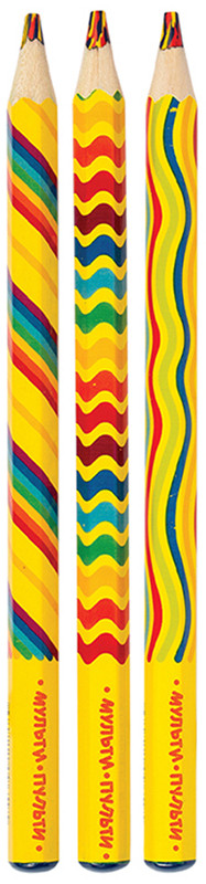 Карандаш с многоцветным грифелем «Енот и радуга» | Приключения Енота | Мульти-Пульти