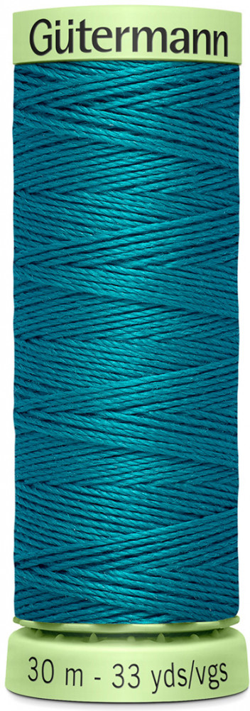 Нить для декоративной отстрочки, цвет зеленая бирюза №189 | Top Stitch | Gutermann