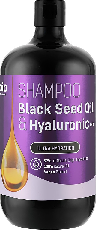 Шампунь «Black seed oil & hyaluronic acid» | Bio Naturell