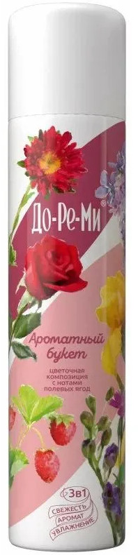 Освежитель воздуха «Ароматный букет» | До-Ре-Ми аква плюс | Sibiar