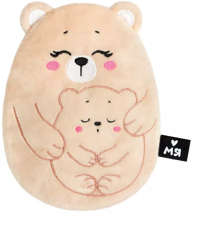 Игрушка мягкая с вишневыми косточками «Медведица с медвежонком» | Мяшечки