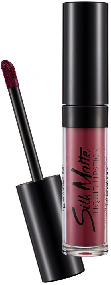 Помада для губ жидкая «Silk Matte», тон 015 Pretty plum | Flormar