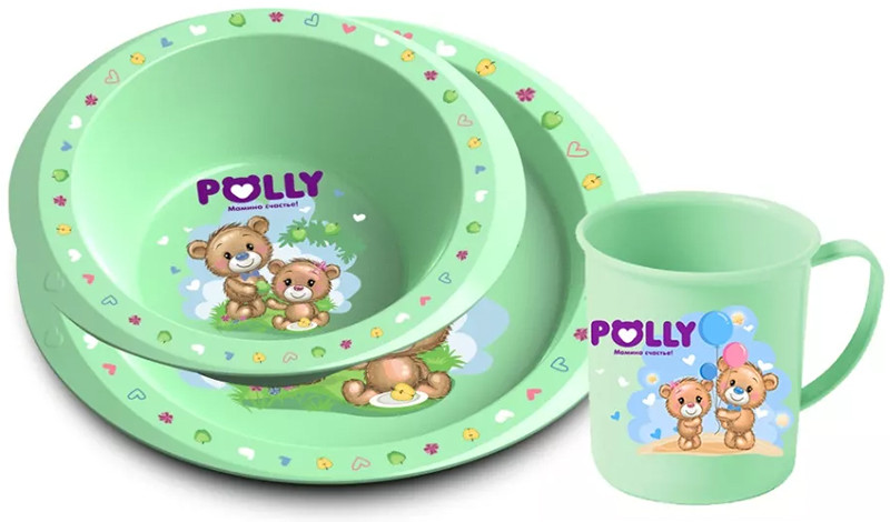 Набор посуды детской «Polly» | Polly | Полимербыт