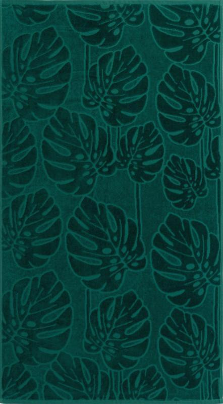 Полотенце махровое «Leaves monstera» | ДМ Текстиль