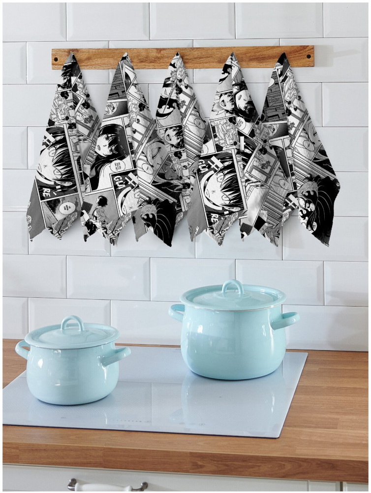 Комплект полотенец кухонных | Anime manga | Crazy Getup