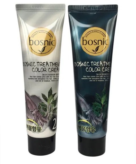 Краска для волос «Treatment Color Cream», оттенок Light Brown | Bosnic