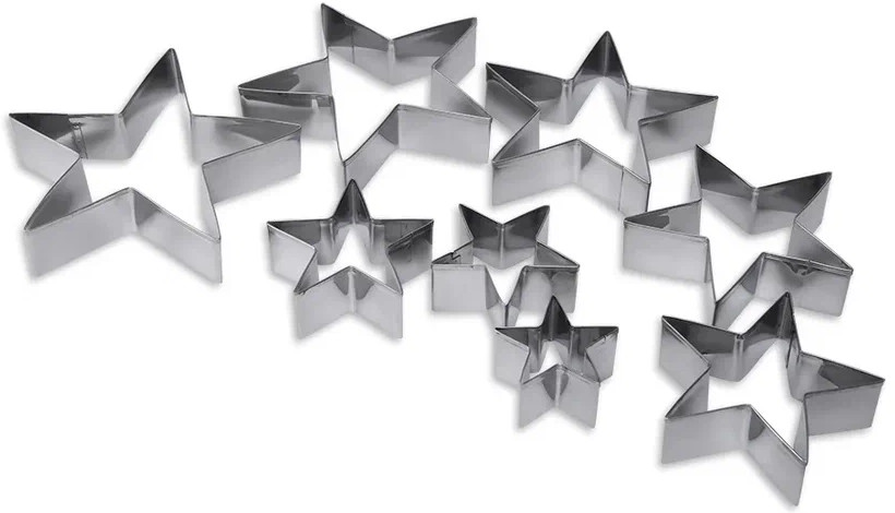 Набор формочек для печенья «Звезда» | Vela | Dosh | Home