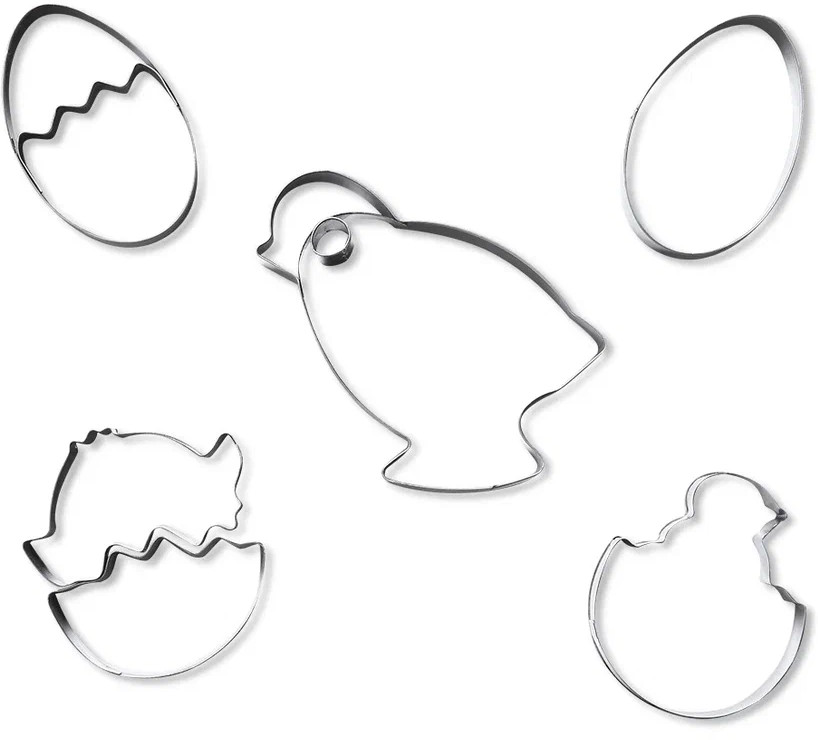 Набор формочек для печенья «Пасха» | Vela | Dosh | Home