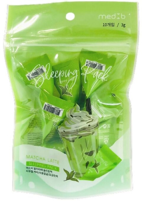 Маска ночная c чаем матча | Med B