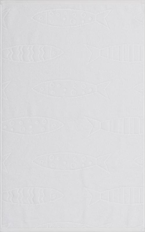 Полотенце махровое | Branco di pesci | Cleanelly