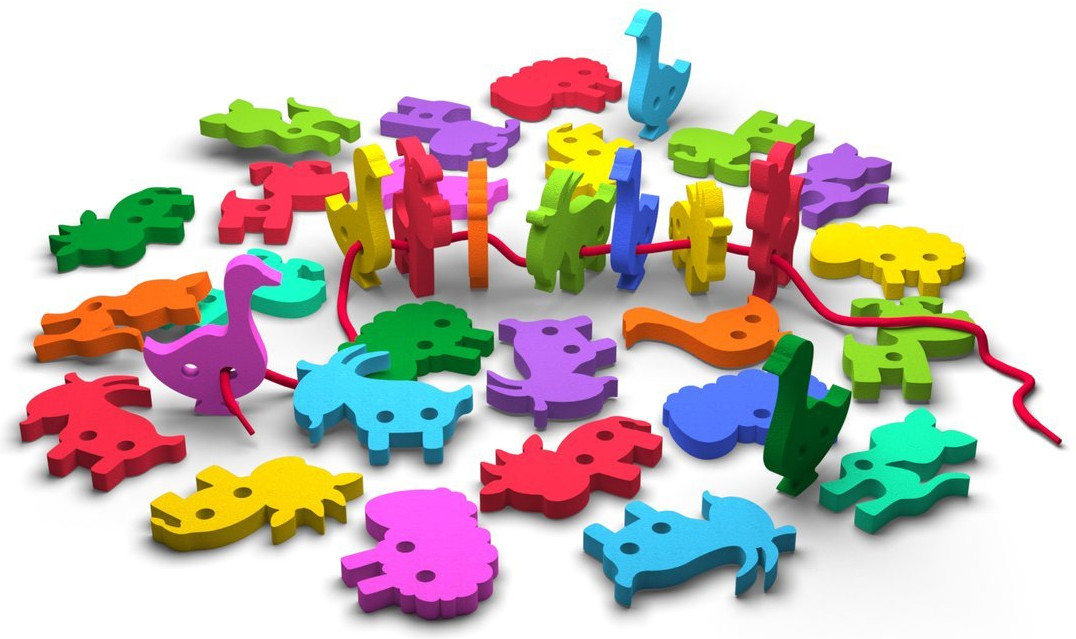 Шнуровка-россыпь «Ферма» | El`BascoToys