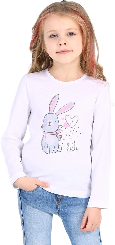 Лонгслив для девочек | Прогулка | Апрель