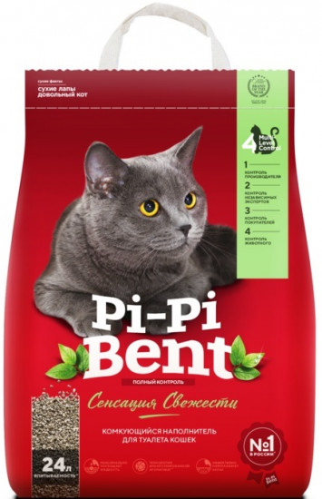 Наполнитель для кошачьего туалета комкующийся