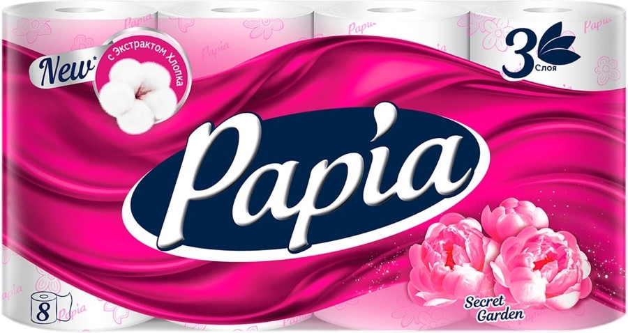 Туалетная бумага «Secret Garden» | Papia