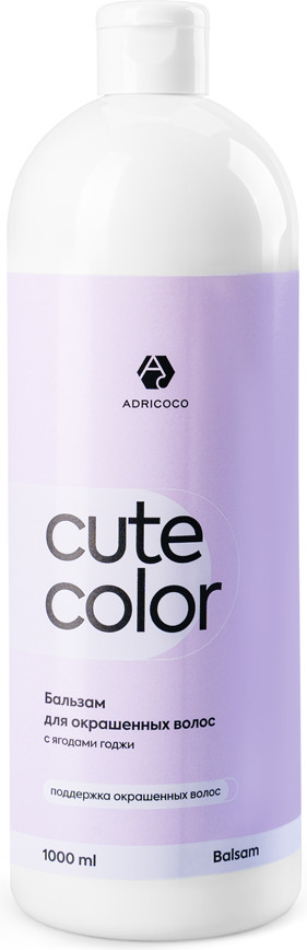 Бальзам для окрашенных волос с ягодами годжи | Cute Balance | Adricoco