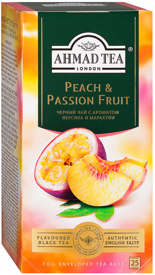 Чай «Персик и маракуйя» | Ahmad Tea