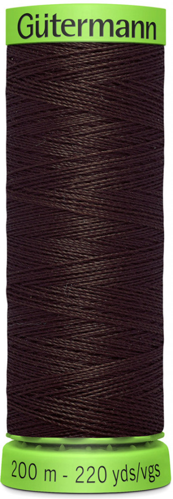 Нить для особо деликатных тканей, цвет темный шоколад №696 | Extra Fine | Gutermann