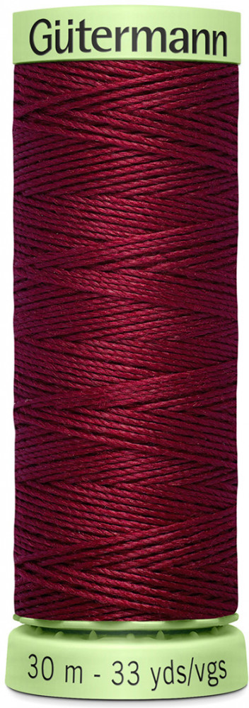 Нить для декоративной отстрочки, цвет бордовый №368 | Top Stitch | Gutermann