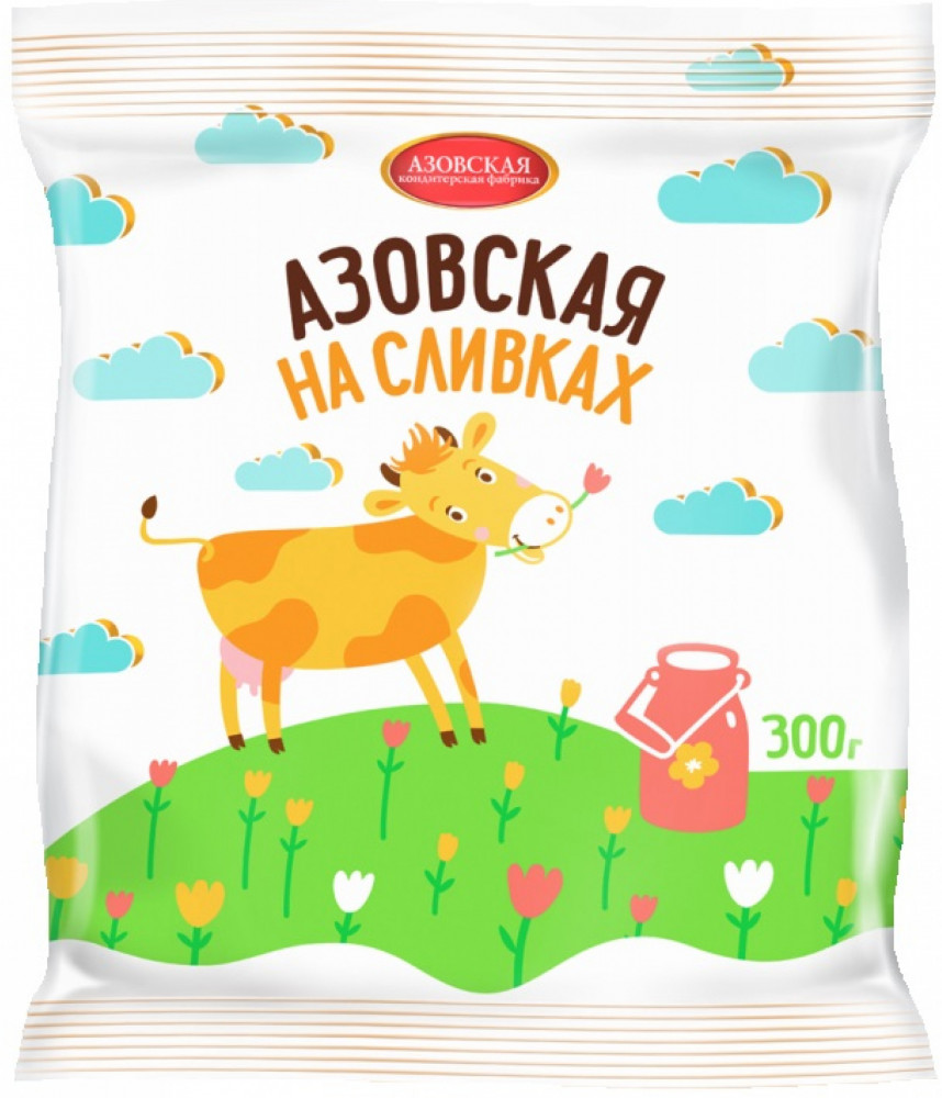 Конфеты «Азовская на сливках» | Азовская кондитерская фабрика