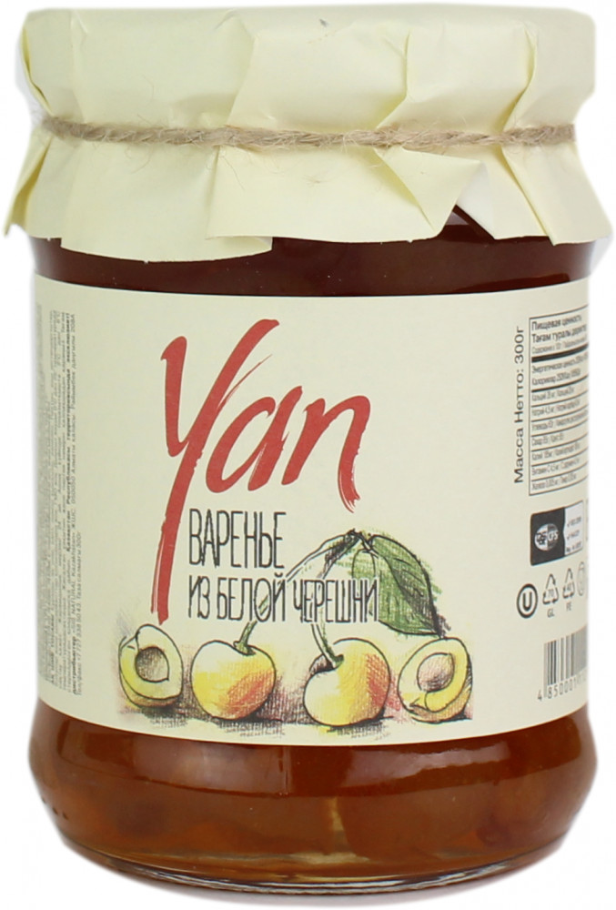 Варенье из белой черешни | Yan