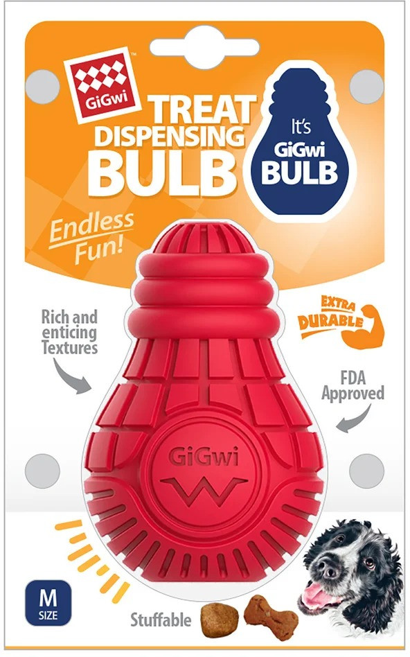 Игрушка для собак «Резиновая лампочка» | Bulb rubber | GiGwi