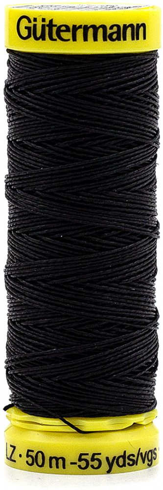 Нить «Linen», цвет черный №7202 | Guetermann