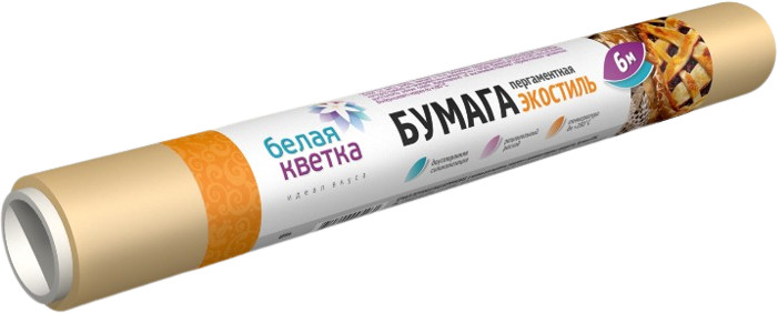 Бумага пергаментная | Белая кветка