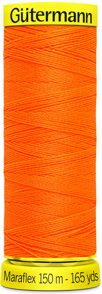 Нить для трикотажа «Maraflex», цвет неоновый оранжевый 3871 | Guetermann