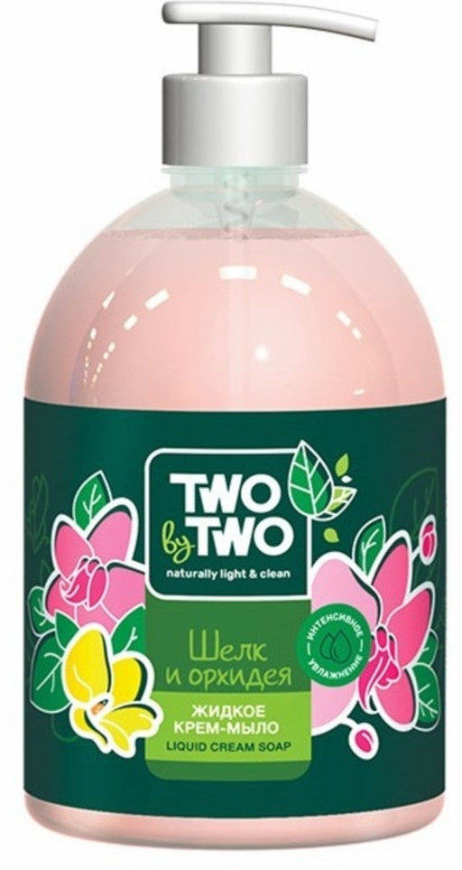Крем-мыло увлажняющее «Шелк и орхидея» | TWO by TWO