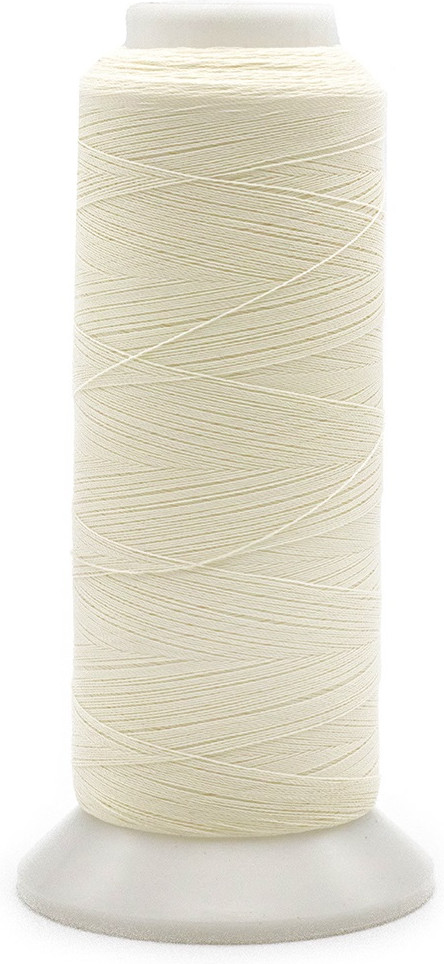 Нить оверлочная крученая, цвет бело-кремовый 126 | Astra&Craft